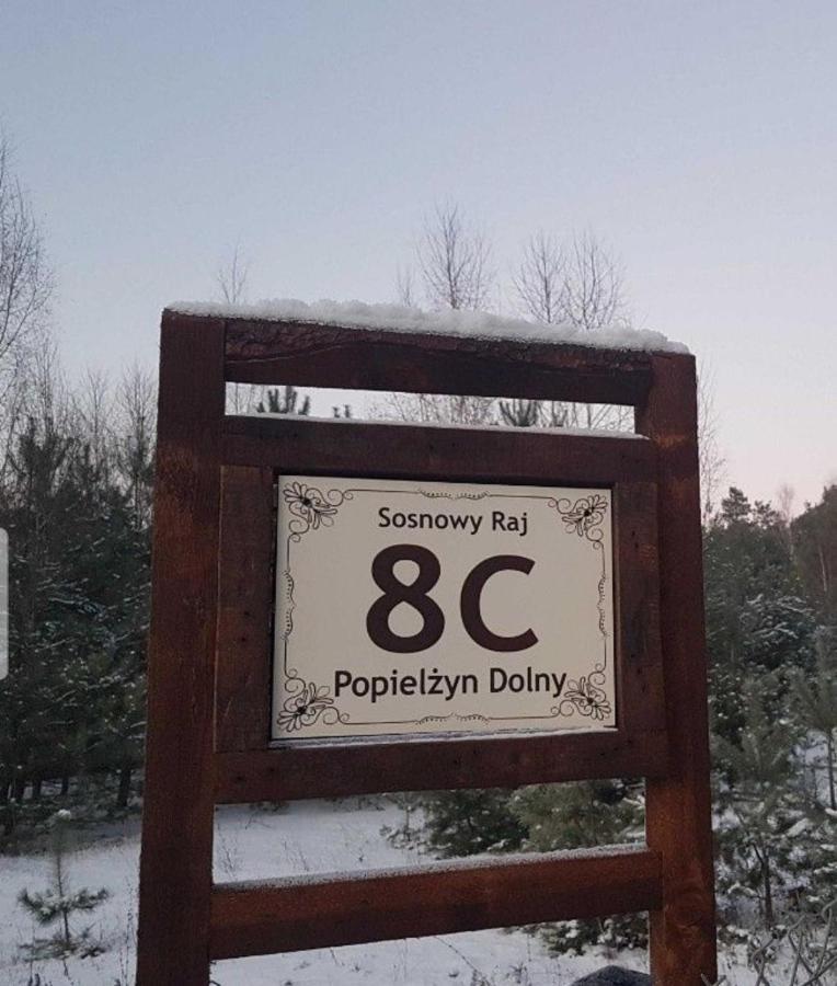 Sosnowy Raj Domki Nad Wkra Popielzyn Dolny Exterior foto